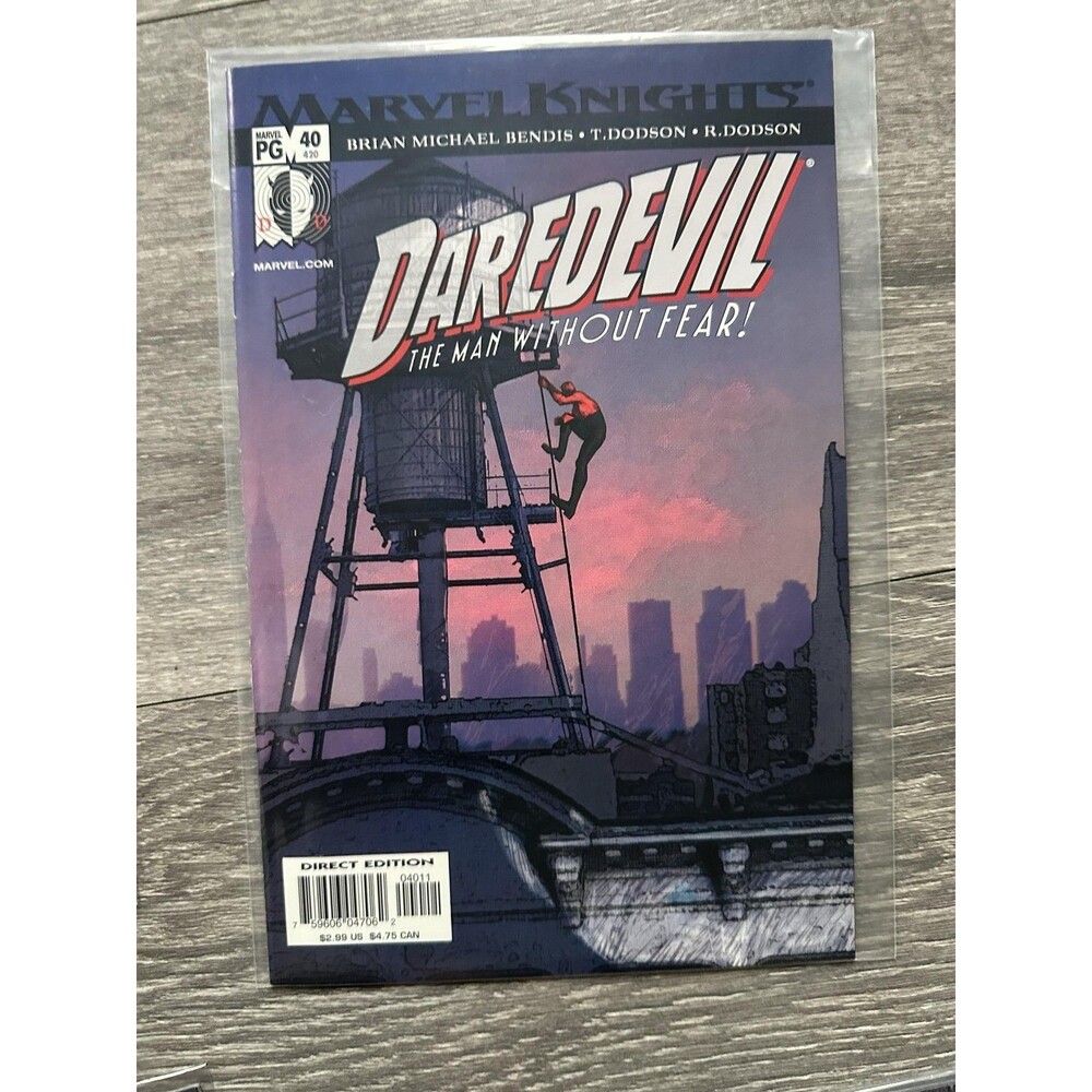 Marvel Daredevil #40 Single Issue Comic Brian Michael Bendis T & R Dodson Color